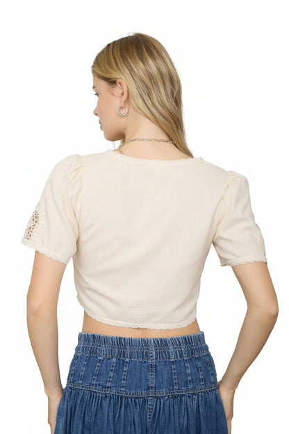 Dust &amp; Lace Top