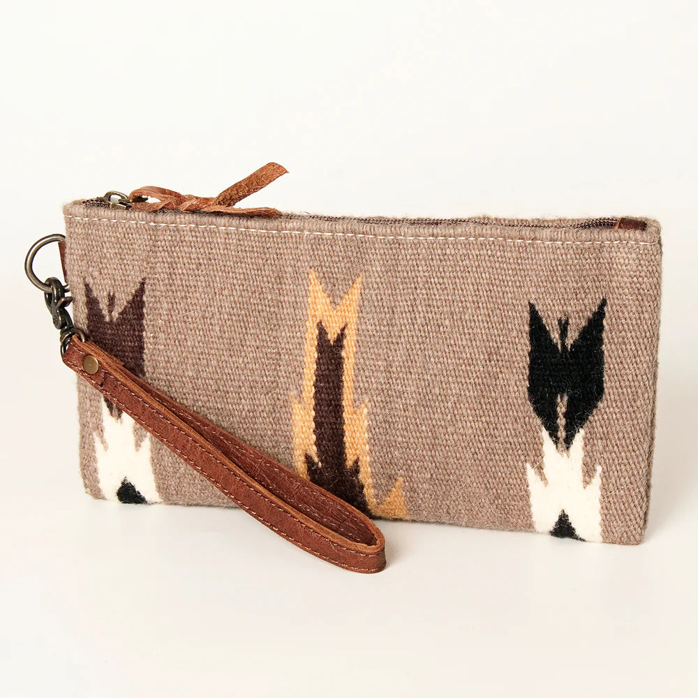Rosalind Saddle Blanket Wristlet