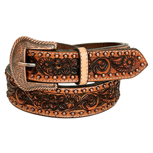 Rowan Tooled Leather Belt