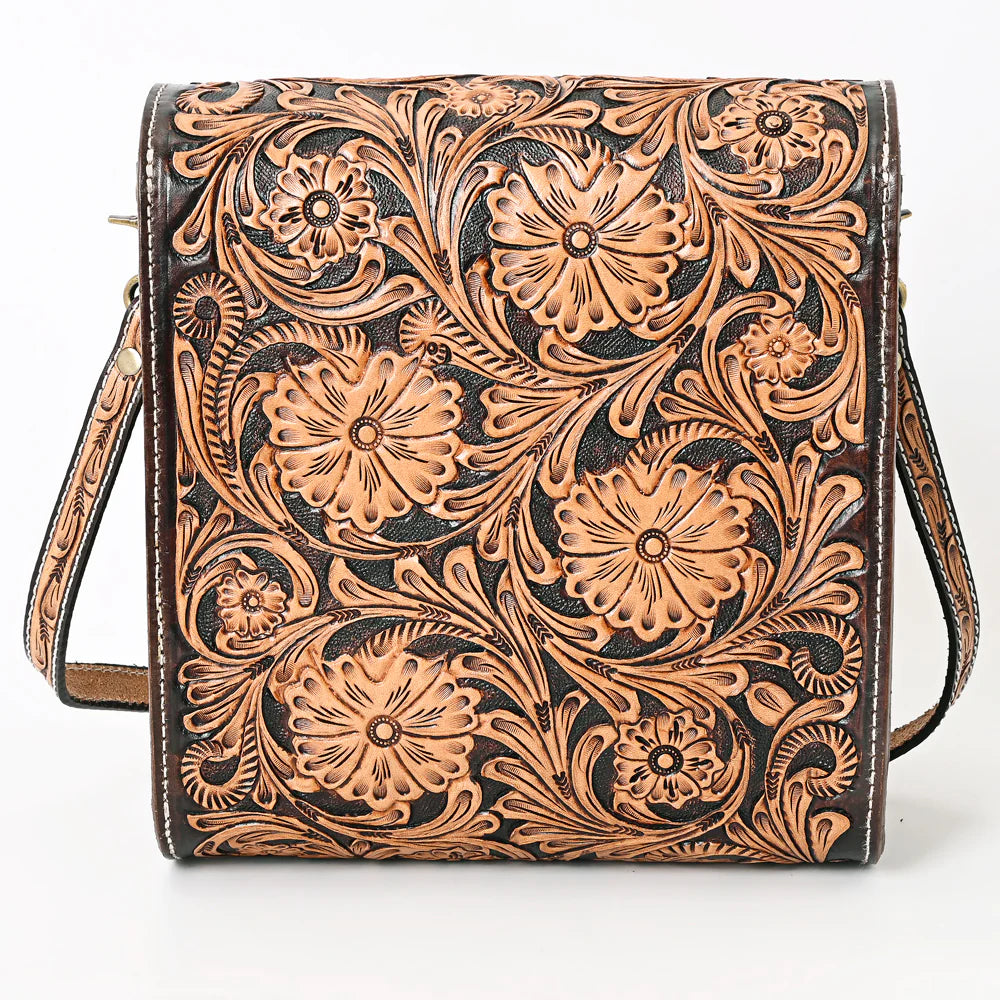 Louise Tooled Leather Purse