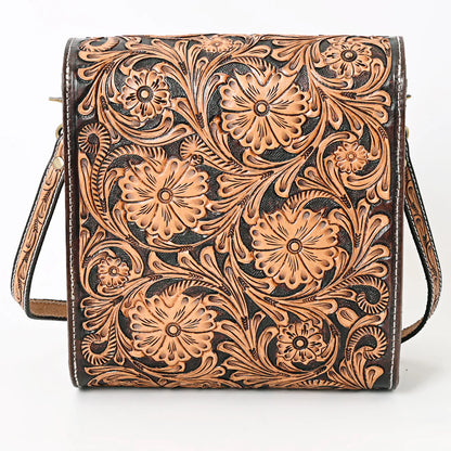 Louise Tooled Leather Purse