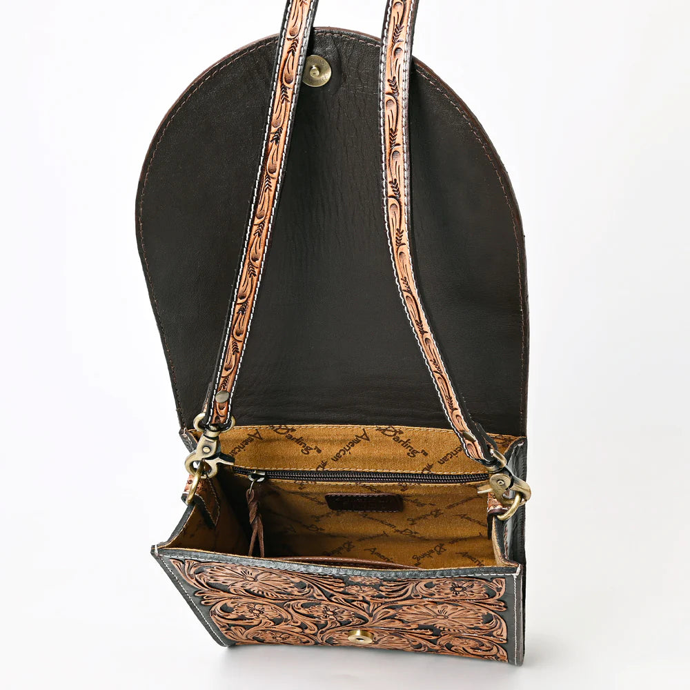 Louise Tooled Leather Purse