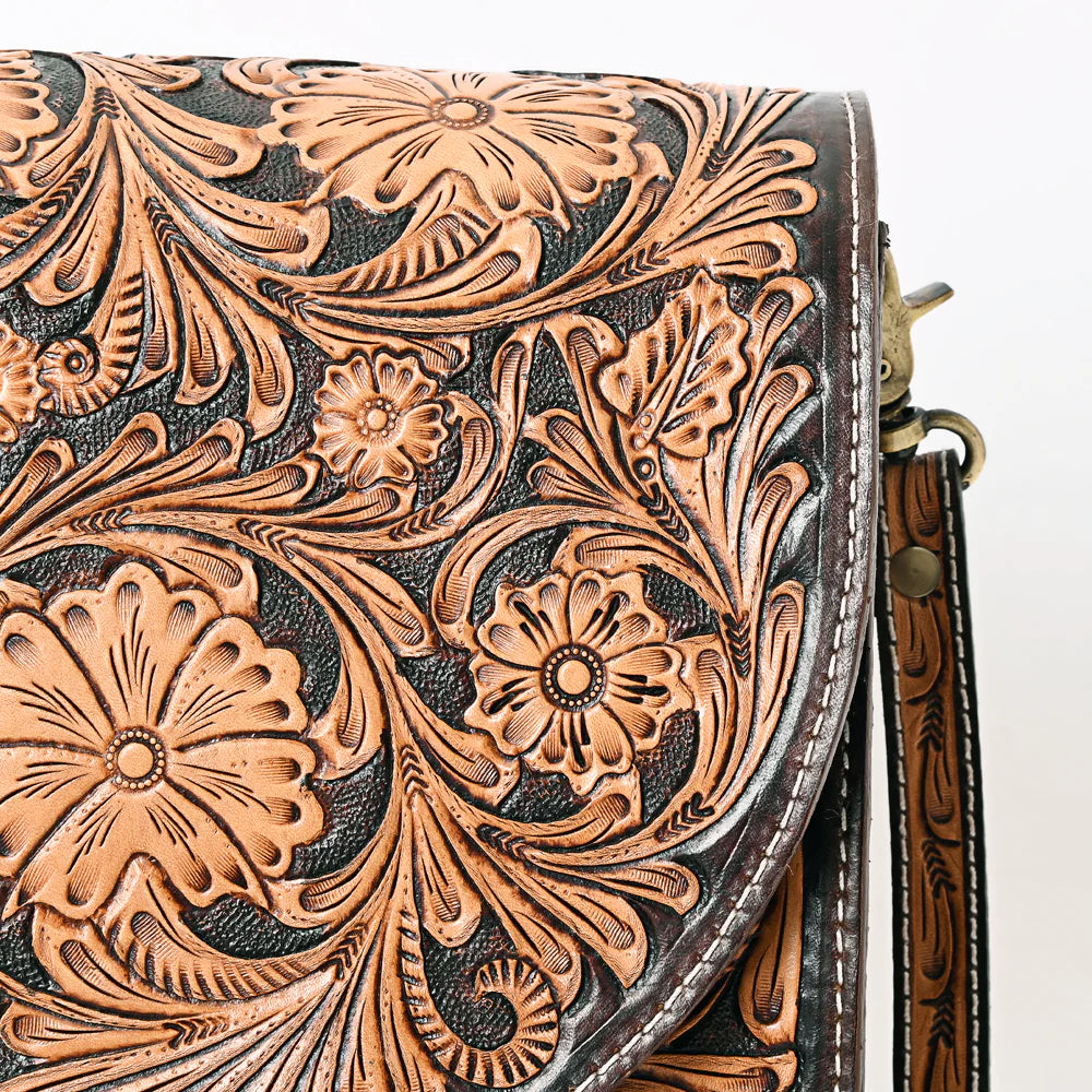 Louise Tooled Leather Purse