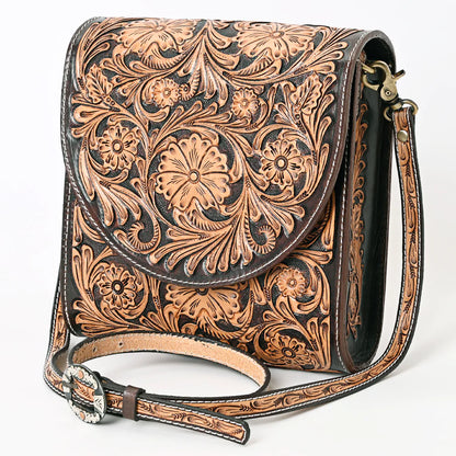 Louise Tooled Leather Purse