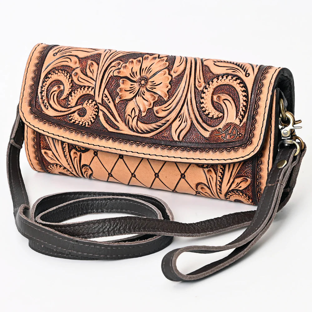 Saddle &amp; Scroll Crossbody