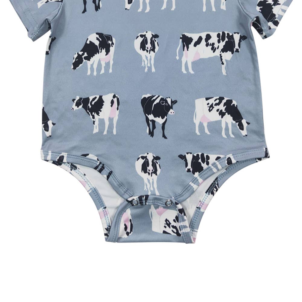 Holstein Cow Romper