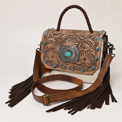 The Longhorn Cowhide Crossbody
