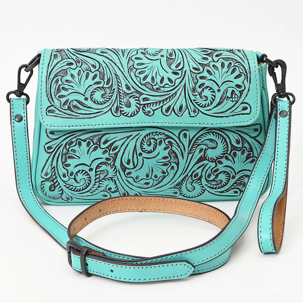 Teagan Tooled Leather Purse