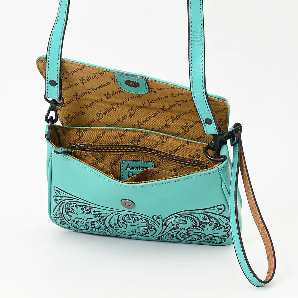 Teagan Tooled Leather Purse