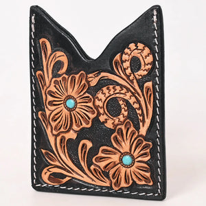 Midnight Bloom Card Holder