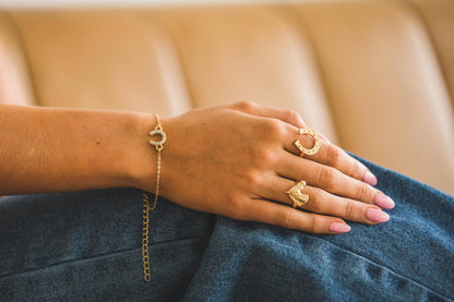 Good Luck, Gold Bracelet
