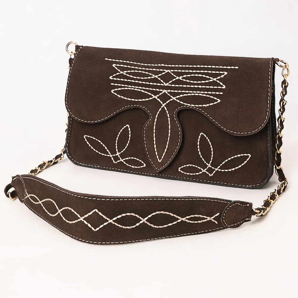 Tobacco Rose Crossbody
