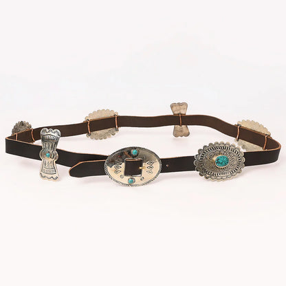 Turquoise Trails Concho Belt