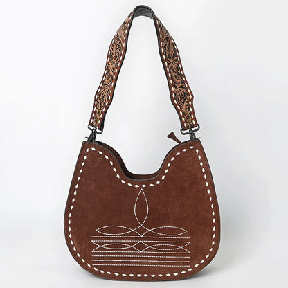 The Buckaroo Suede Hobo