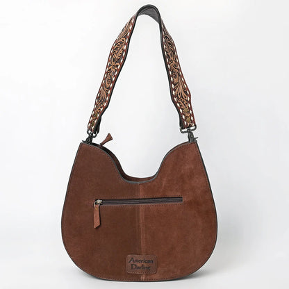 The Buckaroo Suede Hobo