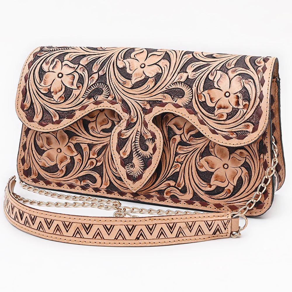 Cimarron Tooled Crossbody