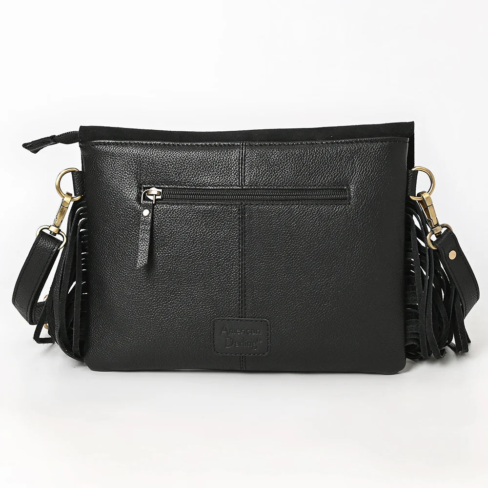 Roughout Noir Crossbody