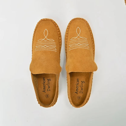 The Prairie Rose Moccasin