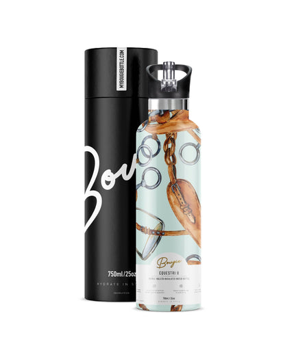 EQUESTRI II 25 oz Insulated Water Bottle Flip &