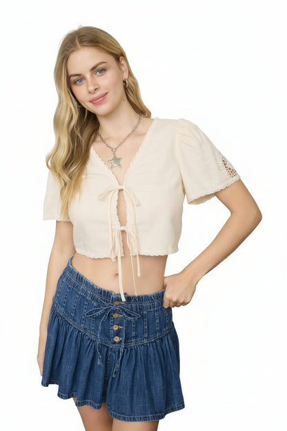 Dust &amp; Lace Top