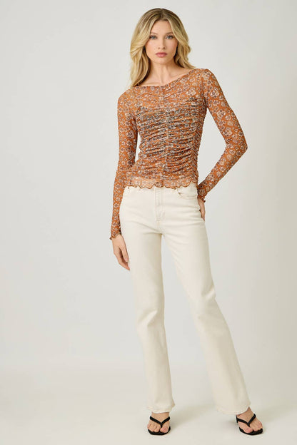The Copper Bloom Top