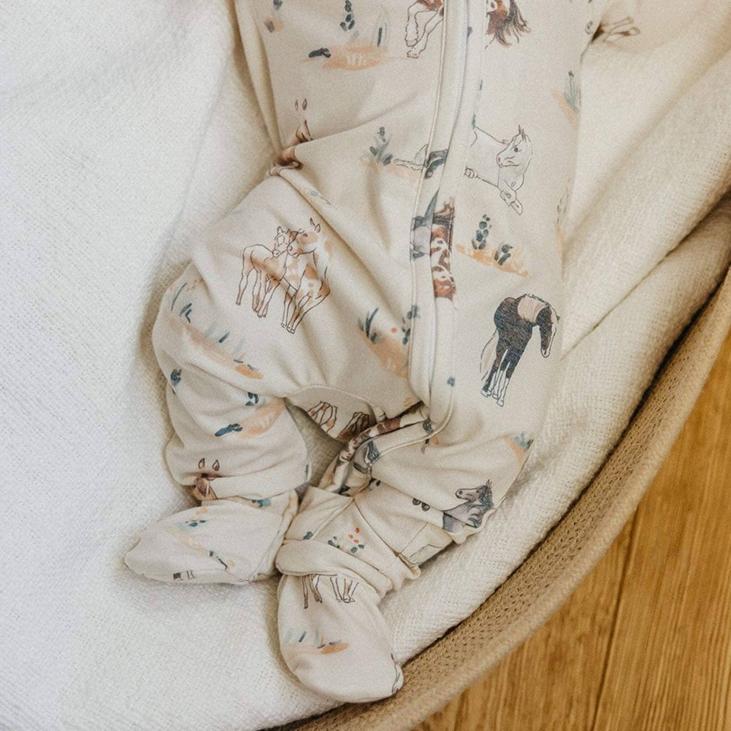 Montana Zip-Up Footie Pajama