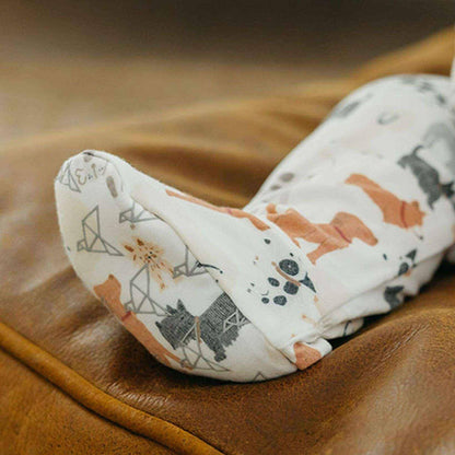 Rufus Zip-Up Footie Pajama