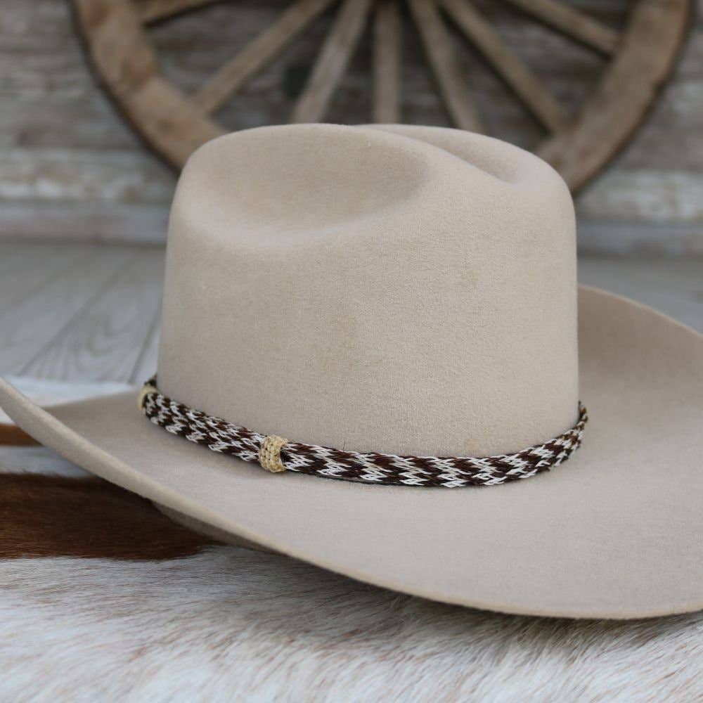 Ziggy Horsehair Braided Hat Band