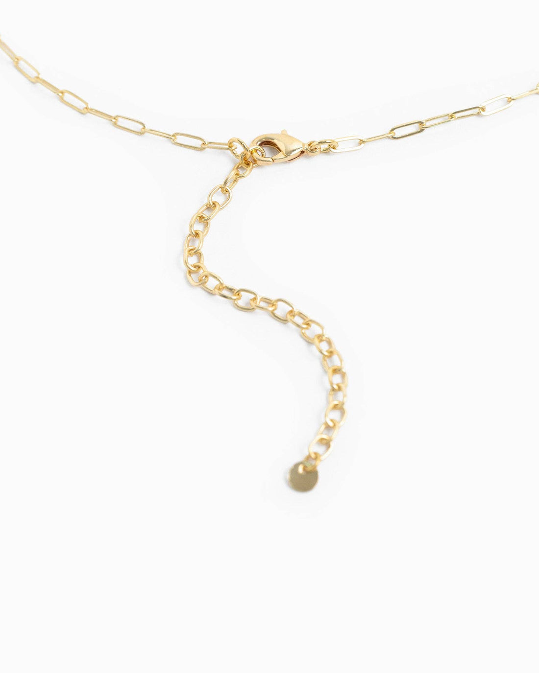 Heritage Stirrup Necklace, Gold