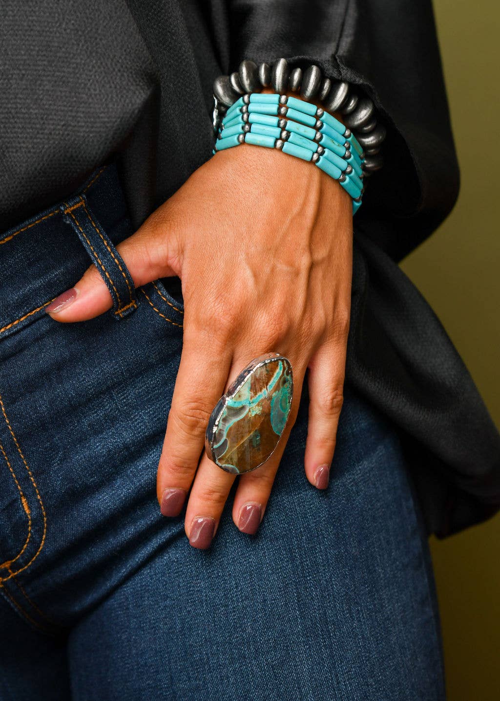 Turquoise Stone Ring