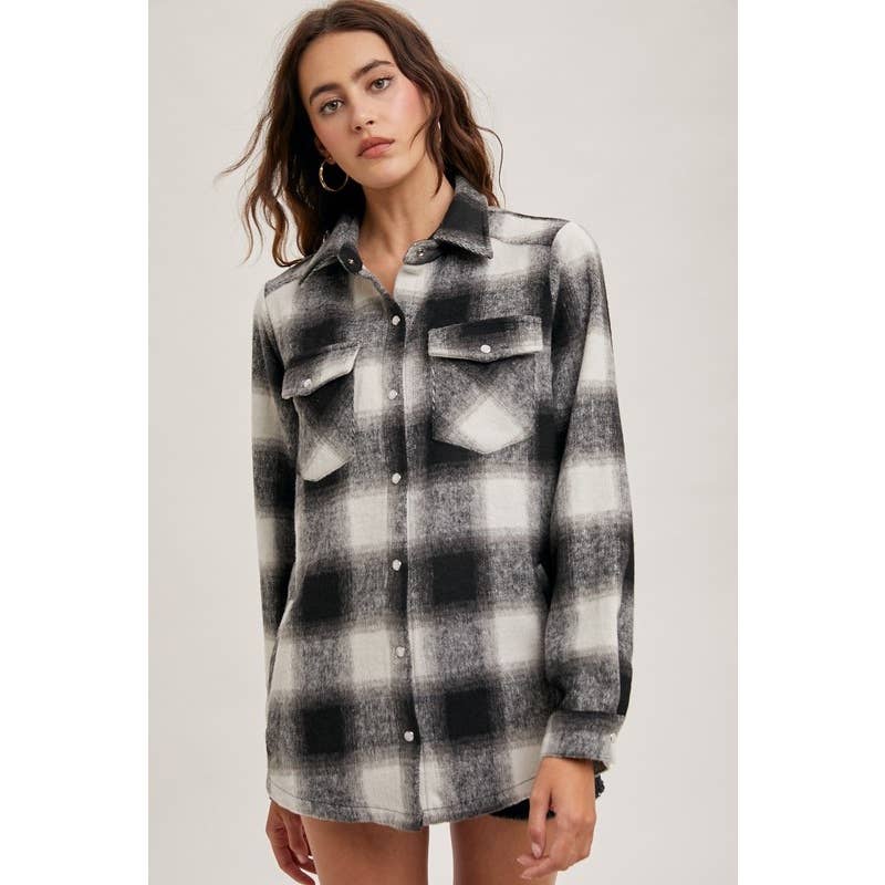 Stone Creek Plaid Shacket