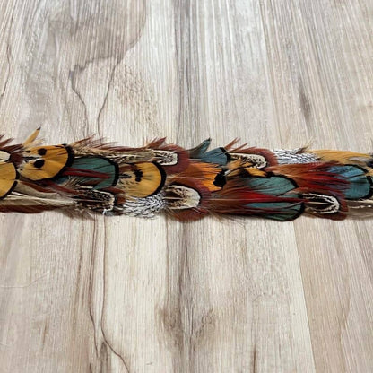 Vistoso II Western Feather Hat Band