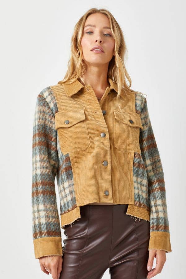 Henley Corduroy Jacket