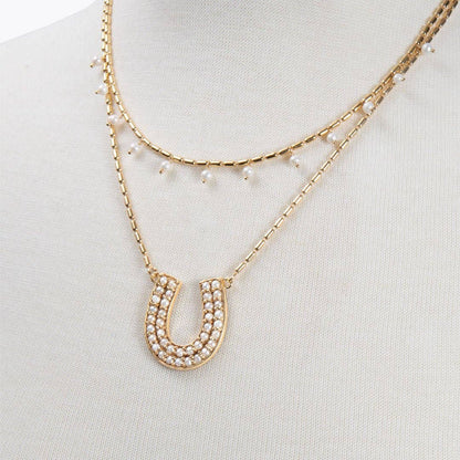 Prism - Linea Pearl Equestrian Earring