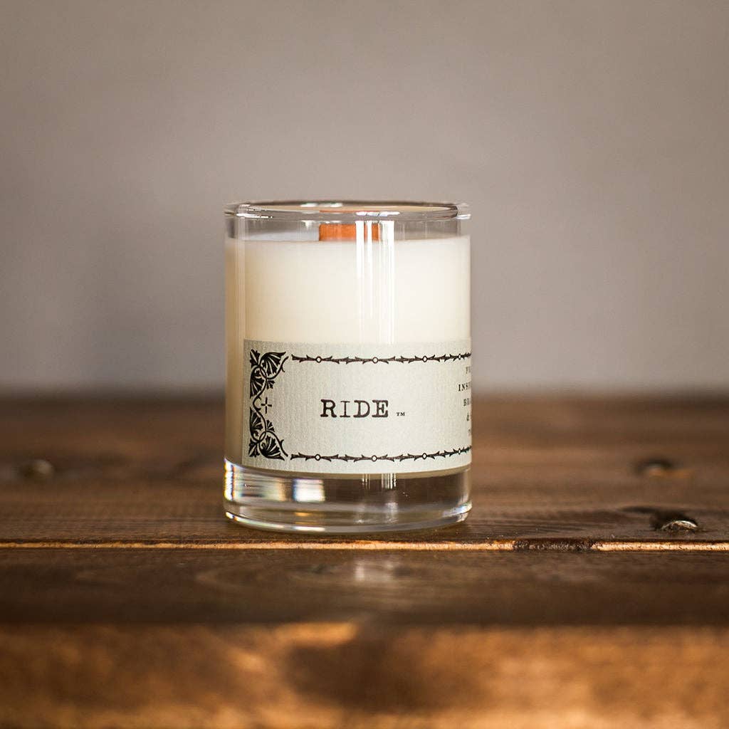 R. Rebellion Ride Drifter Candle, 2 oz.