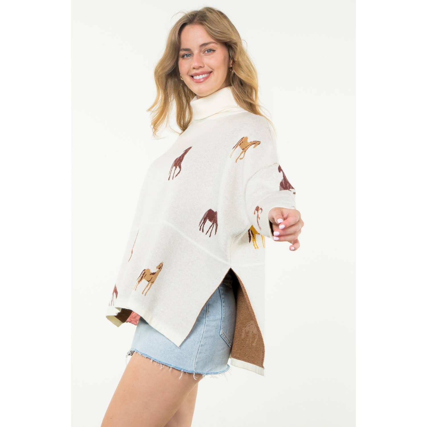 Heritage Herd Sweater, Ivory