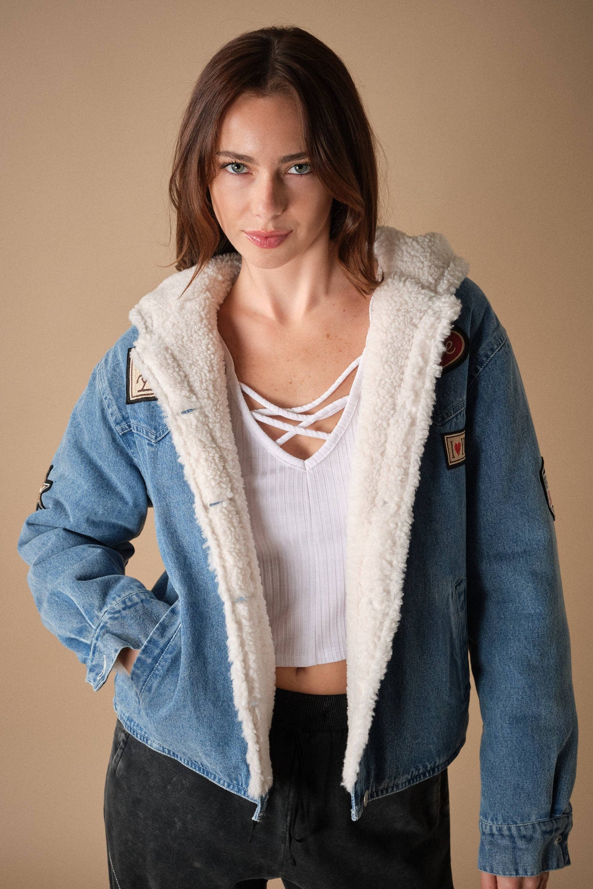 The Coldwater Sherpa Denim Jacket