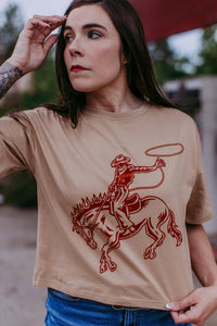 Range Rider Crop Tee