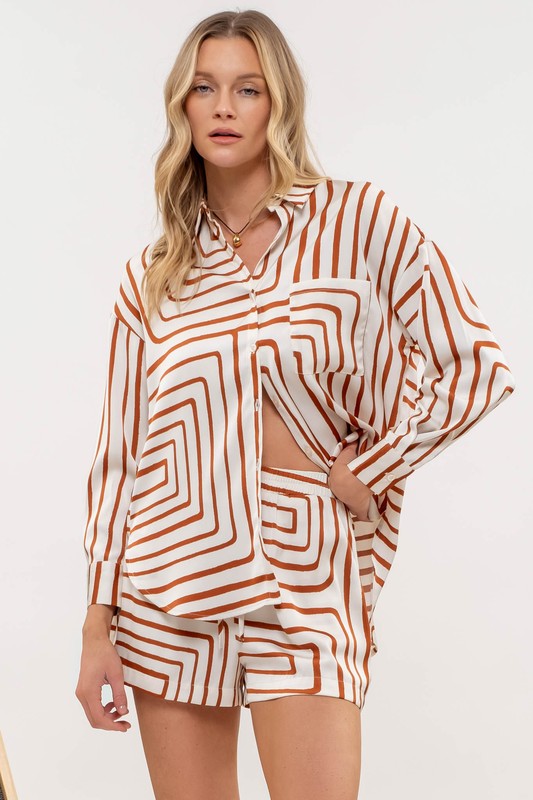 Selena Button Down Shirt