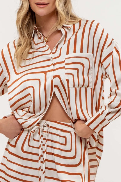 Selena Button Down Shirt