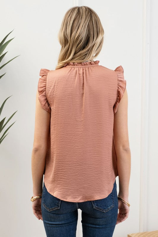 Serena Ruffle Top