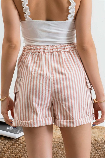 Sienna Striped Shorts