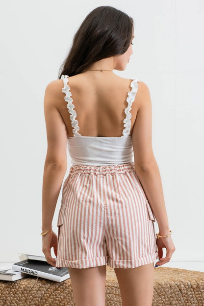 Sienna Striped Shorts