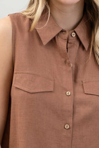 Wrenley Shirt, Brown