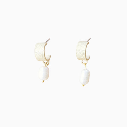 The Stock &amp; Pearl Earrings