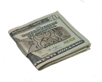 Stamped Money Clip, Axe
