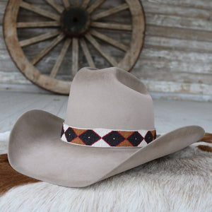 Ridge Beaded Hat Band