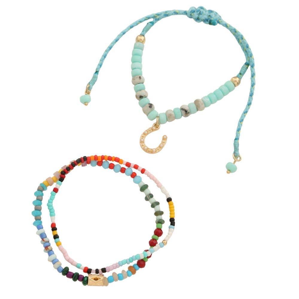 Lariat Luck Wrap Bracelet