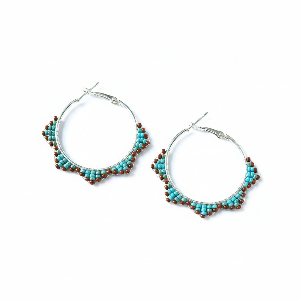 Copper Sky Hoops