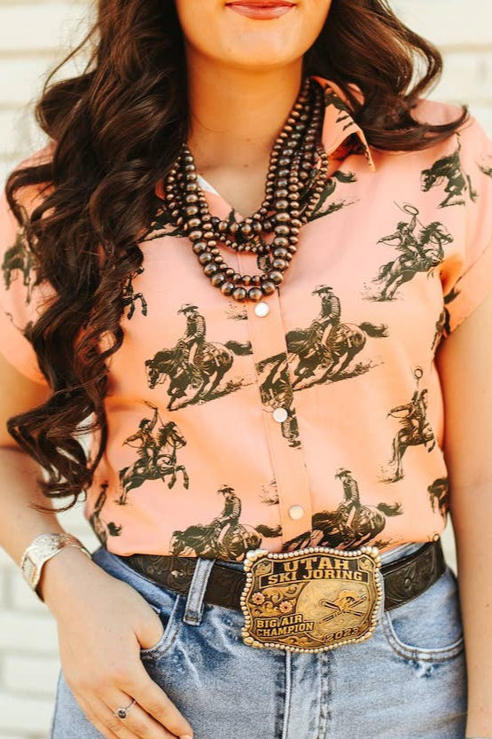 Roughstock Rose Blouse